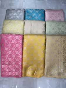 Designer Eco-Friendly Stain Resistant Banarasi Brocade Silk Jacquard Fabric for Women Ethnic Wear Sarees Custom Dress Material - Product Image 2