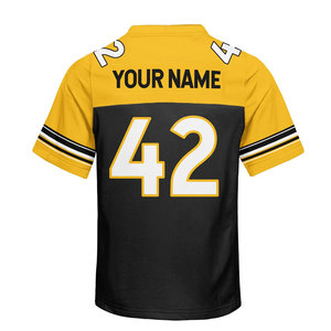 Camiseta de Fútbol Americano para Hombre, Uniforme Deportivo Personalizado para Equipo, de Secado Rápido y Transpirable, en Poliéster, Fabricante y Proveedor al por Mayor - Product Image 3