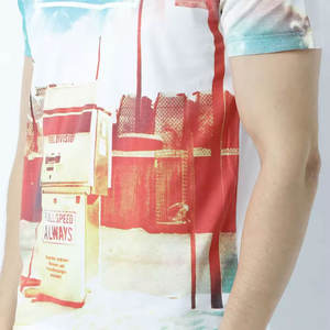 Camisetas con Cuello Redondo Más Vendidas para Hombre, Camisetas Nuevas de Media Manga con Estampado, Corte Regular - Product Image 6