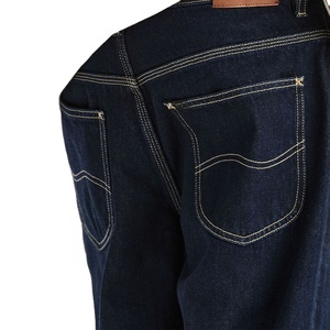 High <b>Waist</b> Slimming Street Style <b>Men</b> Trouser Low Price Trendy Ripped Stacked <b>Jeans</b> Street Style Custom Design Ripped Baggy Pant - Product Image 5