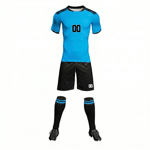 Nouvel Arrivage en Gros : Ensembles de Maillots de Football 100% Polyester, Tenues de Sport de Qualité Supérieure, Uniformes par Sublimation pour Adultes, Service OEM - Product Image 1