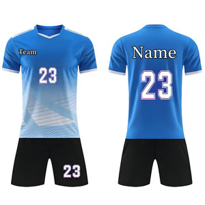 Uniforme de Fútbol de Primera Calidad para Hombre, Ligero, Deportivo, para Todas las Temporadas, Conjunto de Camiseta y Pantalones Cortos, Servicio OEM - Product Image 1