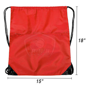 High Quality Polyester <b>Drawstring</b> Sports & Gym <b>Bag</b> Waterproof Custom Logo <b>Drawstring</b> <b>Bags</b> In Different Color & Size - Product Image 2