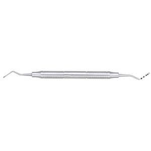 Raspador Dental Manual de Acero Inoxidable de Doble Punta Reutilizable a Precio Económico para Dentistas, Color y Tamaño Personalizables - Product Image 1