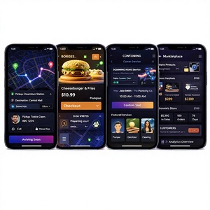 Soluciones avanzadas de aplicaciones bajo demanda para la reserva de taxis, la entrega de comida y plataformas de servicios - Product Image 2