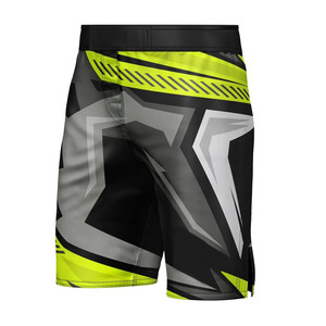 Pantalones cortos de MMA sublimados personalizados de alta elasticidad para artes marciales, grappling, kickboxing, jiu jitsu, BJJ, lucha, muay thai - Product Image 3