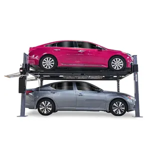 फैक्टरी मूल्य कार पार्किंग लिफ्ट हाइड्रोलिक 4 पोस्ट वाहन कार पार्किंग उपकरण