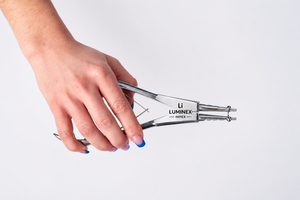 LUMINEX IMPEX LUB=113 <b>Long</b> <b>Nose</b> Stainless Steel Lightweight Jewelry Making & Polishing Pliers - Product Image 5