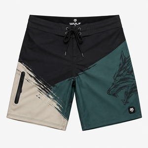 Shorts de MMA pour hommes WULF, impression par sublimation, évacuation de l'humidité, séchage rapide, coupe régulière, vêtements de sport de combat pour adultes - Product Image 3