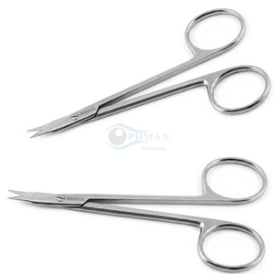Ciseaux ophtalmiques Stevens Tenotomy, lames droites standard à pointes arrondies, en acier inoxydable, réutilisables, de haute qualité - Product Image 3