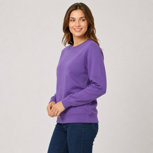 Sweat-shirt femme tendance, vêtement de tous les jours, mélange de coton doux, chaud, léger, coupe décontractée, style moderne, vêtements confortables - Product Image 2
