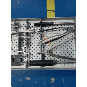 Prix d'usine – Kit d'instruments chirurgicaux orthopédiques en métal – Vis pédiculaire 5.5 – Instruments de traumatologie pour fixation interne postérieure - Product Image 5