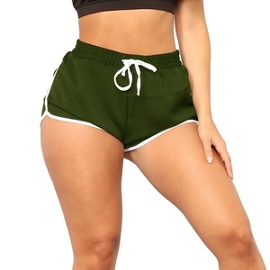 Pantalones Cortos Deportivos de Secado Rápido para Mujer, Estilo Urbano Retro, Elite Motion, Ligeros, de Punto Sencillo - Product Image 1