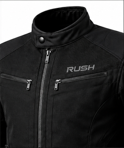 Rush Men's Motorcycle Jacket Full Sleeve Mesh Breathable Waterproof Quick Dry Anti-UV 220g Heat-Transfer Printed Racing Wear - Product Image 5
