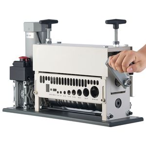 Máquina Pelacables Eléctrica de 370W, 0.06-1.57 Pulgadas, 11 Canales, Peladora Automática de Cables de Cobre, Equipo de Reciclaje de Chatarra Metálica - Product Image 4