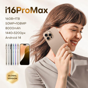 Teléfono móvil i16promax, popular, inteligente, con pantalla de 6.6 pulgadas, 16GB + 1TB, teléfono inteligente Android, venta al por mayor - Product Image 3