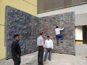 Pared de Escalada Modular de Fibra de Vidrio 4x4, Resistente, para Interiores/Exteriores, Parque de Aventuras, Educativo, para Niños y Adultos, Guardería, Hogar - Product Image 4