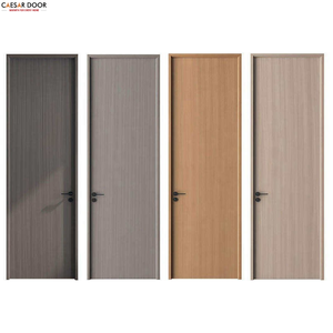 Puertas de PVC para interiores de madera de lujo con diseño moderno, compuestas de madera y plástico, las más populares en Oriente Medio, impermeables para una casa - Product Image 6