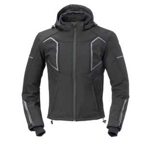 Veste de moto imperméable, respirante et coupe-vent de qualité supérieure, avec 5 protections, impression réfléchissante, 220g % - Product Image 1