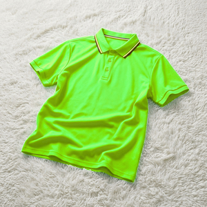 Polo en piqué pour homme avec logo personnalisé, respirant, en coton, manches courtes, polos de golf de haute qualité, polos de sport personnalisables - Product Image 5