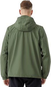 Veste matelassée unisexe en toile style streetwear 2026 avec capuche et poche avant zippée, personnalisable avec logo, imperméable, service OEM - Product Image 2