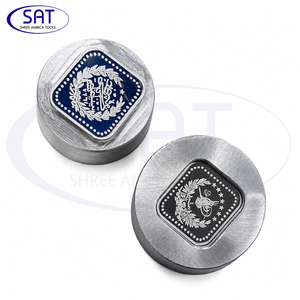 แม่พิมพ์เหรียญสี่เหลี่ยมลายตราสัญลักษณ์ออตโตมัน SAT Jewelry สำหรับทำเหรียญที่ระลึก ของที่ระลึก ของที่ระลึกเพื่อการที่ระลึก เปรู จอร์แดน - Product Image 1