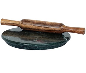 Black Marble <b>Rolling</b> Board and Acacia Wood <b>Pin</b> Best Quality Eco-Friendly Customizable Baking and Dough Preparation <b>Rolling</b> <b>Pin</b> - Product Image 1