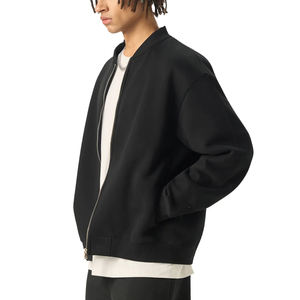 Chaquetas de Forro Polar de Alta Calidad con Logotipo Personalizado, de Algodón y Poliéster, Cuello Alto Informal, Estilo Urbano, para Hombre y Mujer - Product Image 4