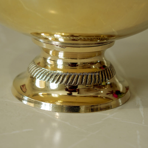 Bol à fruits décoratif en laiton avec finition dorée, design animal tendance, taille personnalisable pour la maison et le bureau - Product Image 5