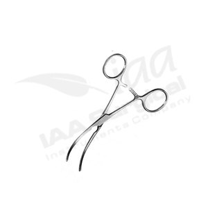 Pinza Vascular Atraumática Manual de Acero Inoxidable, Instrumento Quirúrgico de Hemostasia, Clase I, Certificado CE - Product Image 3