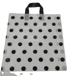 Softloop ถุงใส่เครื่องสำอางแบบใช้ซ้ำได้, ถุงช้อปปิ้งพลาสติกแบบถุงเก็บความร้อนจับเป้าสำหรับงานนิทรรศการใช้ในสำนักงาน - Product Image 1