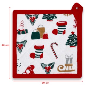 Beautiful Christmas printed design Bright Color <b>Pot</b> <b>Holder</b> 100% OEM Highest Selling Kitchen <b>Pot</b> <b>Holder</b> At Lowest Price.. - Product Image 5