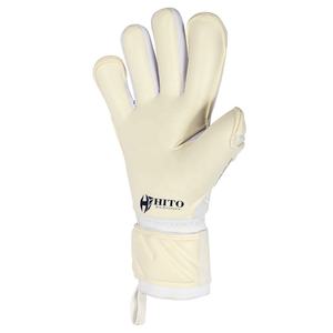 Fabrication de vêtements de sport, gants de gardien de but, paume avant 4 mm en latex Giga, dos en relief et injection de silicone, coupe hybride - Product Image 6