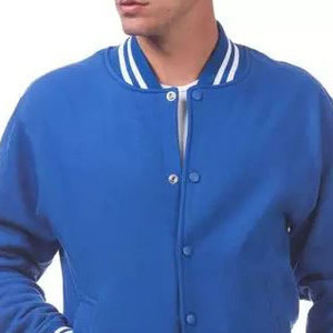 New Wholesale Varsity <b>Jackets</b> For <b>Men</b> and Comfortable Winter Wear Baseball Style With Knitted And Ribbed Varisty <b>Jacket</b> - Product Image 3