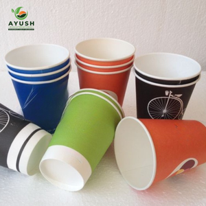 Custom Logo Printed Disposable Paper Cups for Coffee Shops and Cafes - Product Image 1