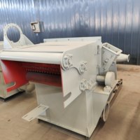 Broyeur de paille à alimentation forcée, équipement agricole de broyage de biomasse, broyeur de déchets de bois à alimentation automatique par convoyeur