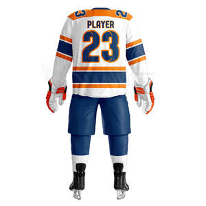 Uniforme de Hockey sobre Hielo de Nuevo Estilo para Práctica, Servicio OEM, Diseño Personalizado, Poliéster Transpirable de Alta Calidad, Superventas - Product Image 3