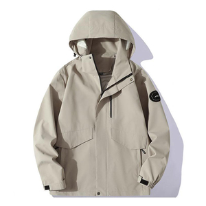 Outdoor Men's Winter Windproof Waterproof <b>Canvas</b> Motorcycle <b>Jacket</b> Zipper Long Casual Couple Matching Mountaineering Coat - Product Image 5