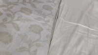 Tissu 100% viscose pure, 44 pouces |   Tissu de robe en jacquard floral |   Vêtements et tissus d'ameublement durables