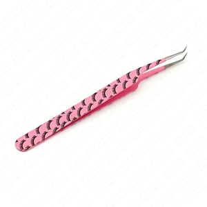 Premium OEM Pink Eyelash Extension Tweezers Stainless Steel Pointed Tip Volume Lash <b>Tool</b> for Professional Beauty - Product Image 2