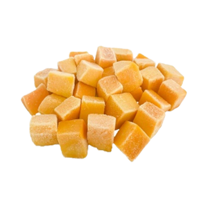 Cubes de mangue surgelés IQF de grande taille 20x20mm pour salade de fruits et desserts - Product Image 1