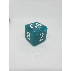 Custom Acrylic <b>Backgammon</b> Doubling Cube 64 D6 <b>Board</b> Game Accessory Wholesale Engraved Number Large Dice for Casino Party Cube - Product Image 6