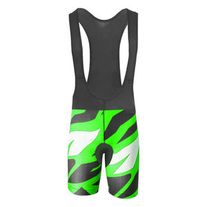 Cuissard de cyclisme d'été haute qualité personnalisé imprimé en Spandex/Polyester, imperméable, séchage rapide, unisexe, avec logo à la taille - Product Image 2