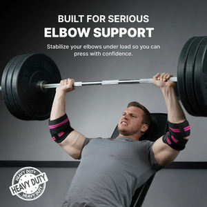 2026 Protector de Rodilla y Codo Unisex Personalizable con Logo para Entrenamiento en Gimnasio, Soporte Elástico Ajustable Suave para Levantamiento de Pesas - Product Image 2