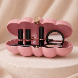 Elegant Pink <b>Puff</b> Acrylic Clutch <b>Bag</b> Elegant Evening Handbag for Women Special Occasions - Product Image 5