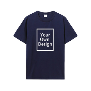 T-shirt pour homme à manches courtes et col rond, imprimé personnalisé, brodé, 100% coton, 180 g/m², taille américaine plus grande - Product Image 4