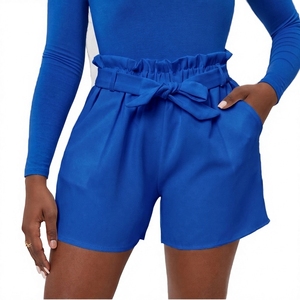 Quick Drying Spring and Summer Women's Shorts High Waist <b>Elastic</b> Sports Casual Shorts for Women - Product Image 5