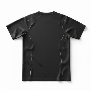 T-shirt de sport rafraîchissant en tissu à sensation froide, dissipation de la chaleur, technologie de refroidissement instantané, idéal pour l'entraînement estival et le fitness - Product Image 4