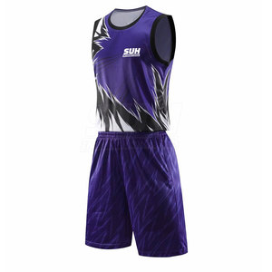ชุดบาสเก็ตบอลผู้ใหญ่แบบ unisex ระบายอากาศได้ดี คุณภาพสูง ดีไซน์ใหม่ ขนาดสั่งทำได้ ราคาโรงงานขายส่งที่ดีที่สุด - Product Image 2