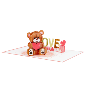Tarjeta de Felicitación 3D Pop-Up Premium Hecha a Mano con Temática de Bebidas para Boda, Invitación de Celebración, Regalo, Caja al por Mayor - Product Image 3